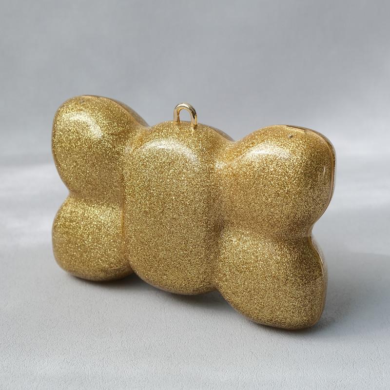 New Trendy Bags Fashion Women Handbags Gold Elegant Acrylic Luxury Party Prom Evening Bag Woman Wedding Cute Box Clutch Purse