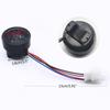 2 In 1 Bike SUV Horn Electric Horn LED 48/60V Universal Electric Motorcycle Horn Motorbike Replacement Electric Horn Car