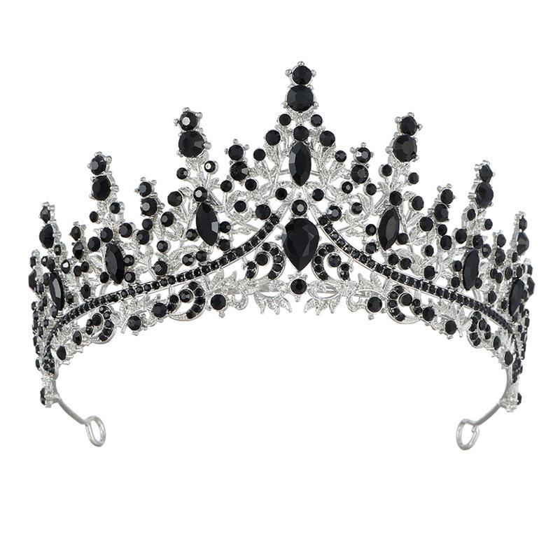 New Luxury Full Diamond Bridal Crown Headband Wedding Dress Accessories Elegant Temperament Crystal Bridal Crown Hair Accessories