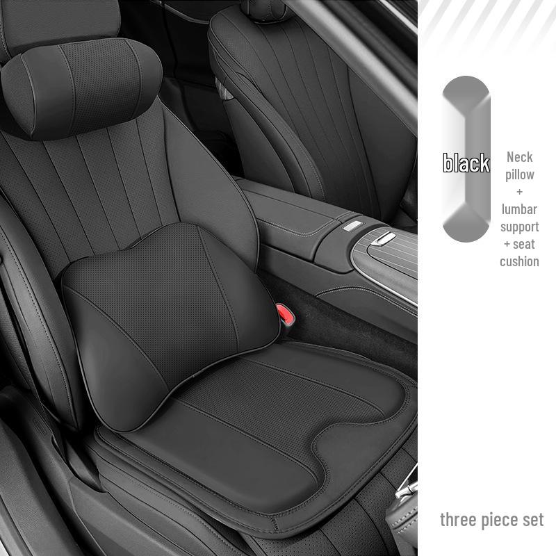 Compatible Headrest and Lumbar Support Cushion for BYD Seagull, Seal, Dolphin, Yuan PLUS Cars
