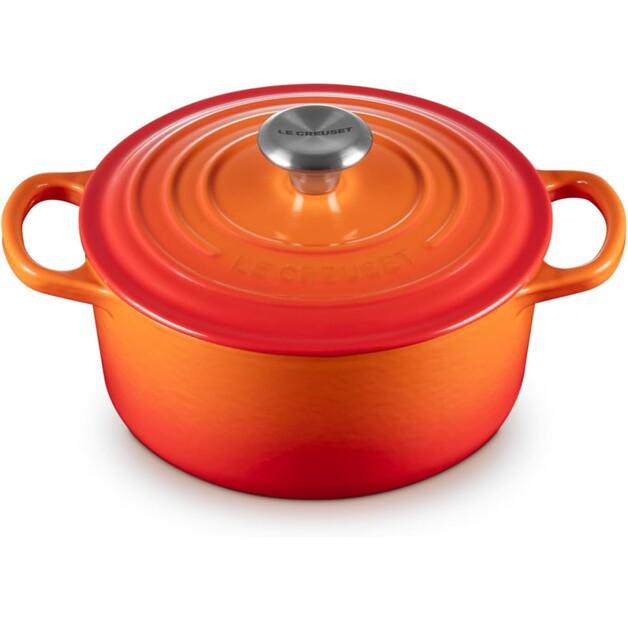 

Чугунная жаровня Le Creuset Signature круглая 18 см духовка красная 1,8 л (21177180902430)