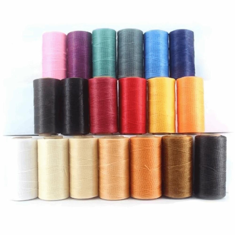 Arts Craft Wax Cotton Cord String 0.8MM Hand Stitching Thread Waxed Thread Cord Leather Repair