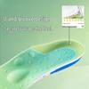 Women's High-Elastic Arch Support Insoles: Breathable, Shock-Absorbing, Odor-Proof Pads for Flat Feet Correction.