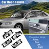 X AUTOHAUX Interior Door Front and Left and Right Side Pull Handles for Hyundai Sonata Part Number 1 Set Handles, Rear, 2005-2008, 826103K020GU,