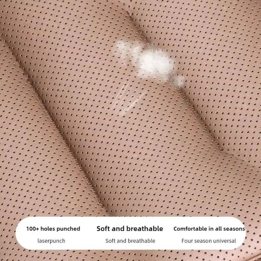 Suede Cover Car Seat Cushion Thick Padding Seat Extender New Memory Foam Leg Support