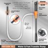 Amartisan Portable Fuel Transfer Pump Battery Powered - Gas Pump For Gas, Fuel, Diesel, Water Transfer - 2.6 GPM Multi-Use Siphon Fuel Transfer Pump