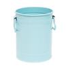 Yousheng Vintage Metal Pen Holder Large Capacity Desk Organizer for Office Pens Pencils Makeup Brushes Rust-Proof Iron Bucket with Handles