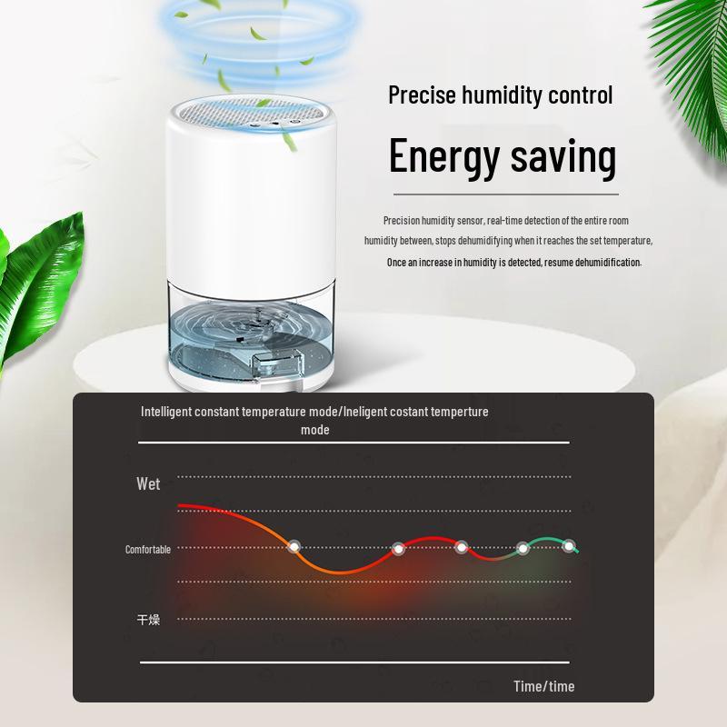 350ml/D Silent Dehumidifier for Home, Bedroom, and Basement