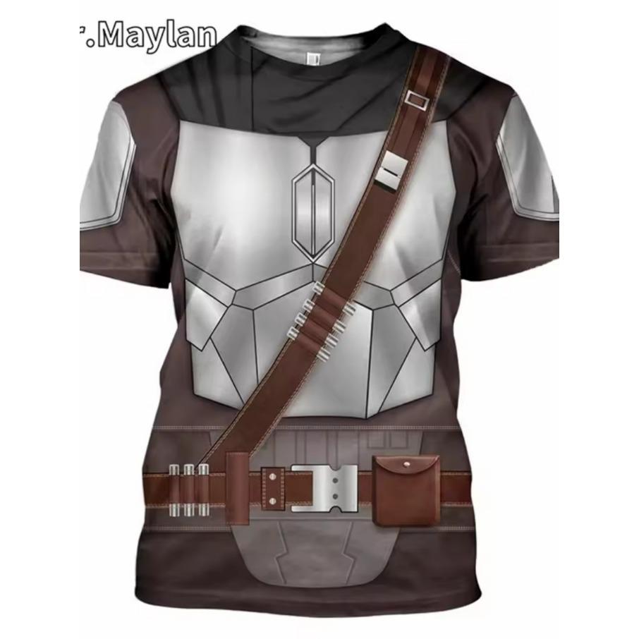 4-15 Years Old Comfortable Polyester Boys Children Long Sleeve T-Shirt Cartoon 3D Printed T Shirt Kids Clothing
