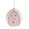 Starry Knit Christmas Ornaments Decorative Foam Balls DIY Craft Festive Tree Decor with Hanging Loop