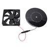 Solar Powered Exhaust Fan 10W 16CM Monocrystalline Silicon Solar Panel Ventilation Exhaust Fan Kit f