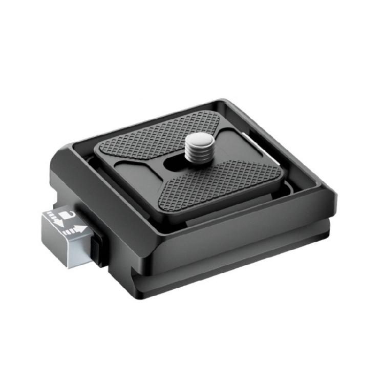 Professional Camera Quick Release Plate Clamp AntiDrop Mechanism Aluminum Construction For Outdoor Activity Photography 1