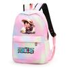 3Pcs/set Anime One Piece Backpack for Girls Boys Back To Schoolbag with Lunch Bag Student Bookbag Men Women Travel Bag Mochil