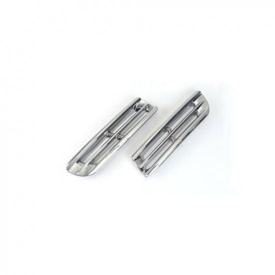 Fit For Toyota Highlander 2009-2014 Chrome Front Fog Light Lamp Lower Frame Trim