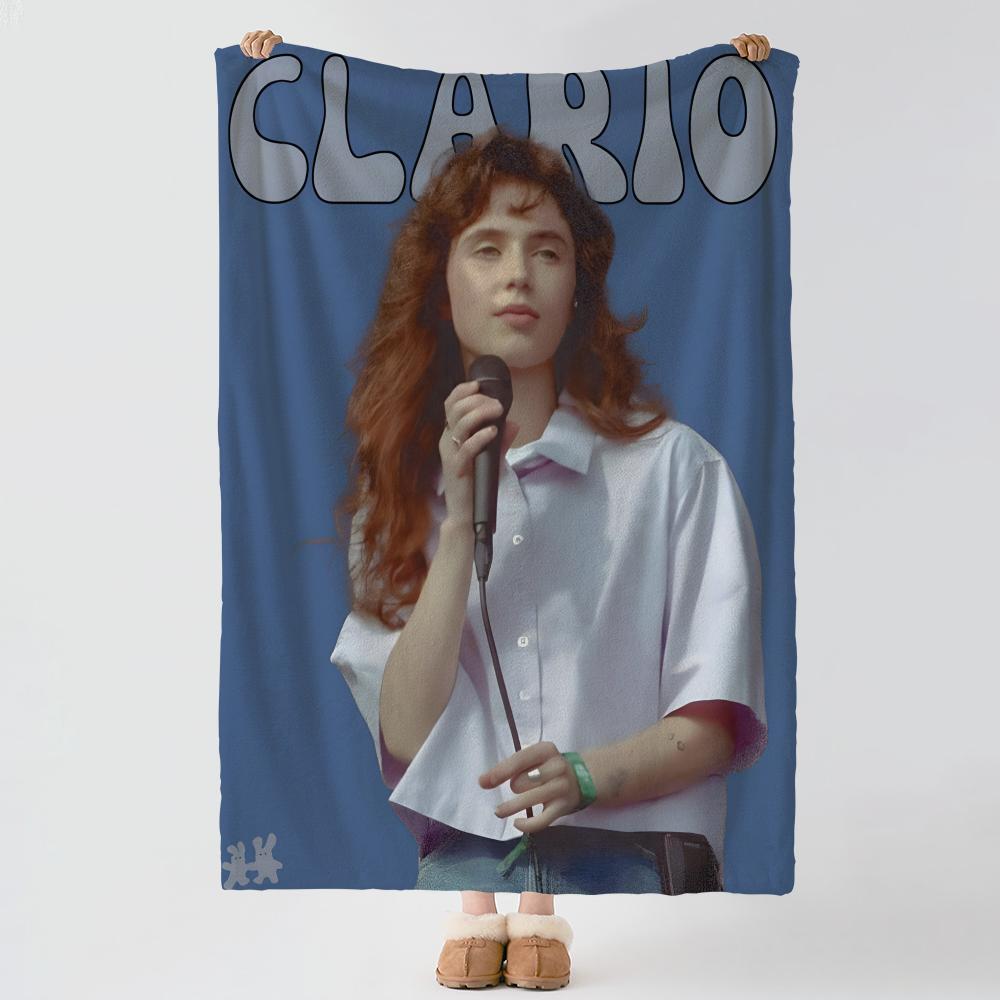 Music C-Clairo-o Throw Thick Comfort Flannel Quilt, Multi-scene Use Indoor Outdoor Daily Nap
