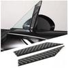 Carbon Front Triangular Window Divider Trim Sticker For Mazda MX-5 Miata 16-23