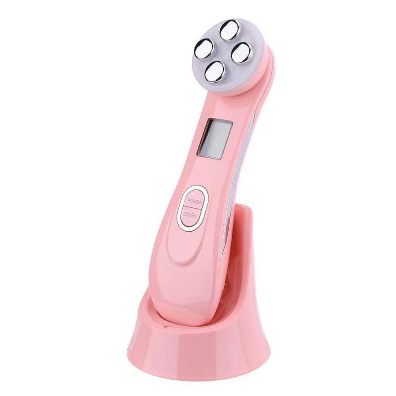 5-IN-1 RF Radio Frequency EMS Electroporation LED Photon Beauty Device Skin Lifting Tighten Anti-Wrinkle Skin Care Face Massager