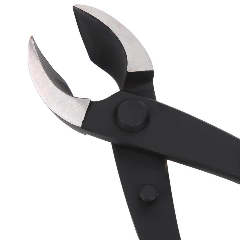 Concave Edge Bonsai Branch Cutter Black Gardening Scissors Shears Durable Bonsai Modeling Tool