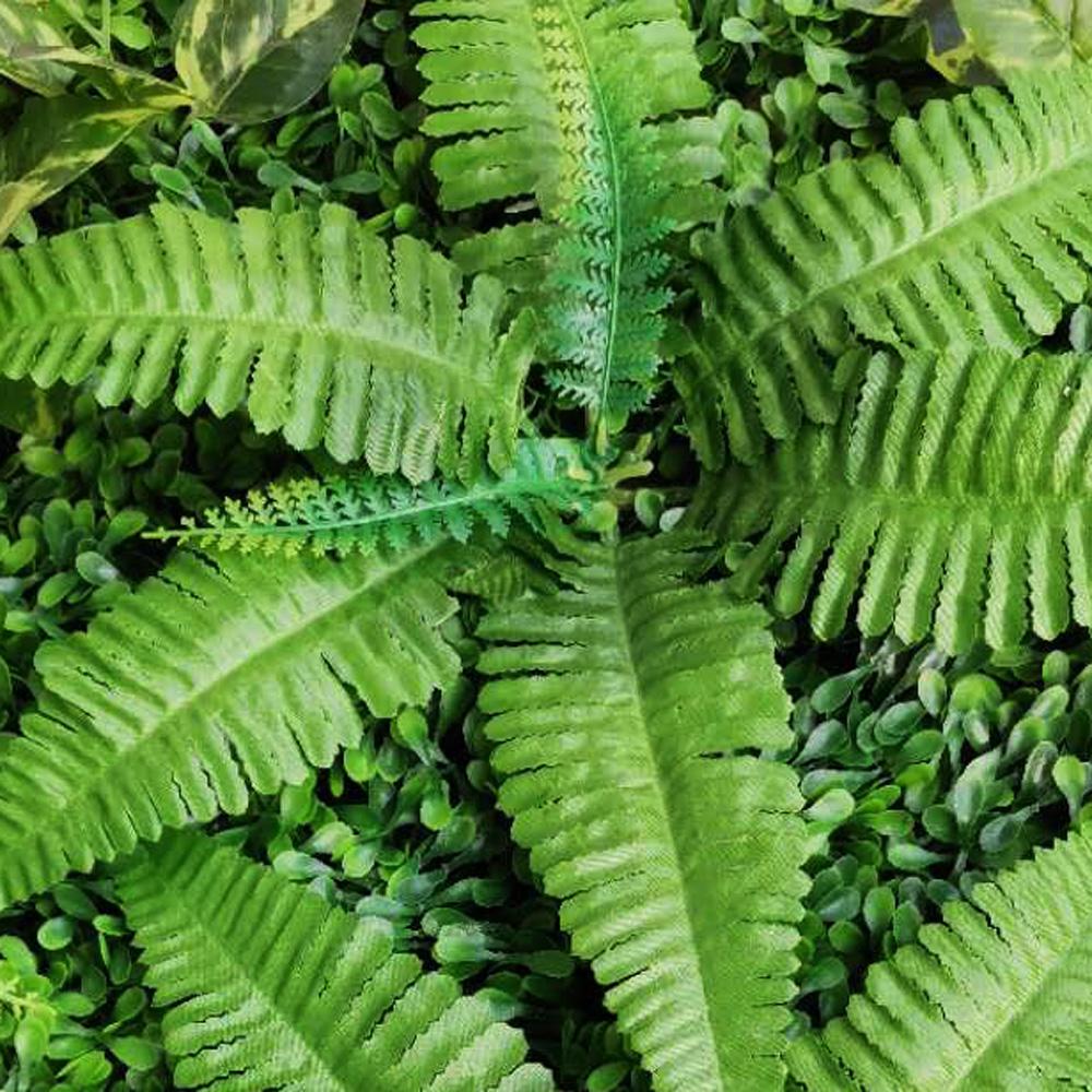 Grass Wall Artificial Plant Wall Panels 60*40cm (9pcs) Privacy Hedge Fence Screen with UV Protection Greenery Backdrop