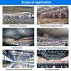 200W 6500K LED High Bay Light High Brightness Industrial Lighting Workshop Warehouse Garage LED Lamp 180-260V