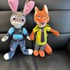 Lovely Zootopia Plush Toy Nick Fox Judy Rabbit Plushies Stuffed Anime Huggable Lovely Doll Birthday Gifts Girl