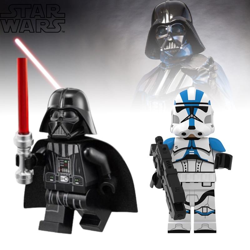 633021 Star Wars Building Blocks 11 Pieces Including Base