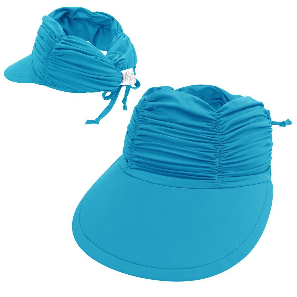 Womens Ladies Summer Wide Brim Foldable Sun Hat Anti-UV Beach Visor Caps Hats