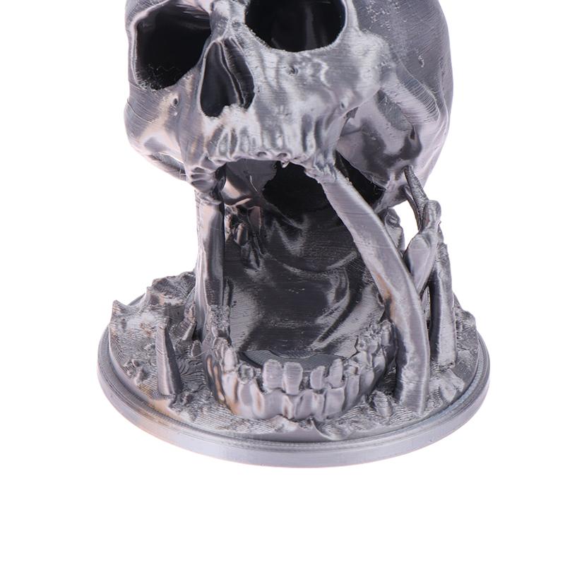 3D Schädel Würfelturm Skelett Figuren Skulptur Dekorative Verzierung Kreatives Aufbewahrungstablett Dnd Würfelrollturm Halloween