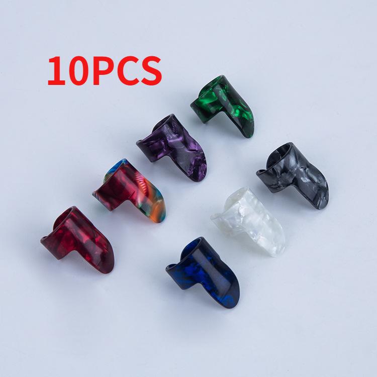 

10 шт., гитарная часть, медиаторы, медиаторы, пикап, гитара, бас, палец, медиатор, медиатор, медиатор index finger разноцветный