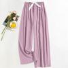 Women's Casual Fashion Sleep Pants Loungewear Pants Wearable As Outerwear High-Waisted Pants