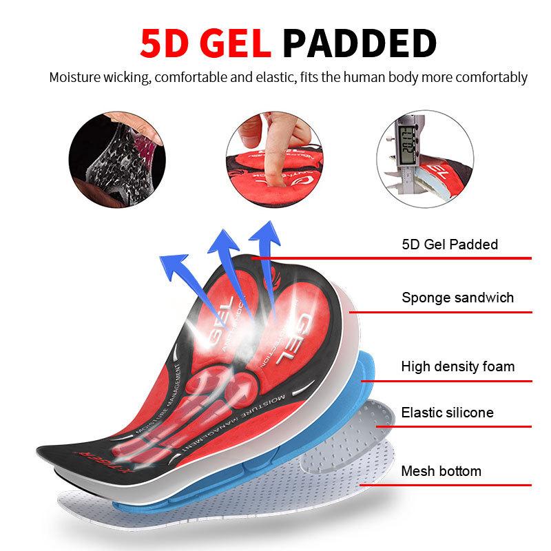 Summer Cycling Pants Quick Dry Breathable Tight Fit With Silicone Cushion For Men And Women Ideal For Biking Outdoor Sports And Fitness Activities