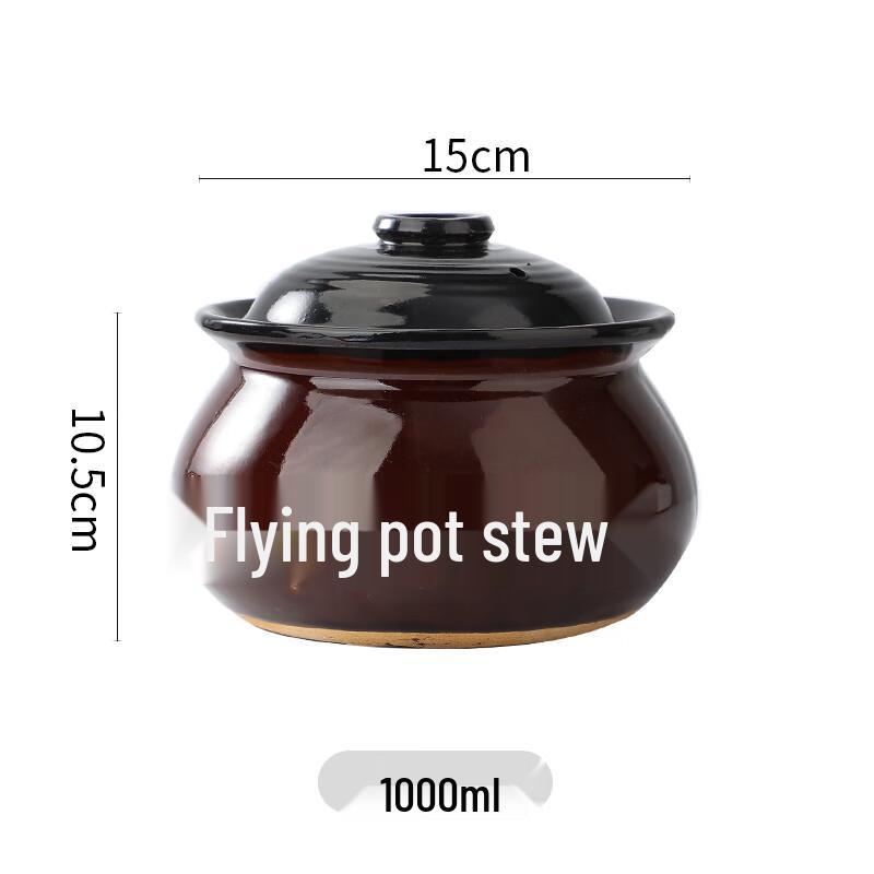 Ceramic Mini Stew Pots with Lids