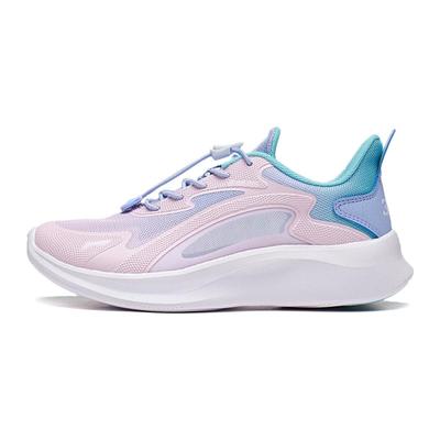Li Ning Kids Dragonfly 3.0 Sports Comfortable Daily Non-Slip Wear-Resistant Casual Shoes Kids Casual Shoes Pink Blue YKCT078-2