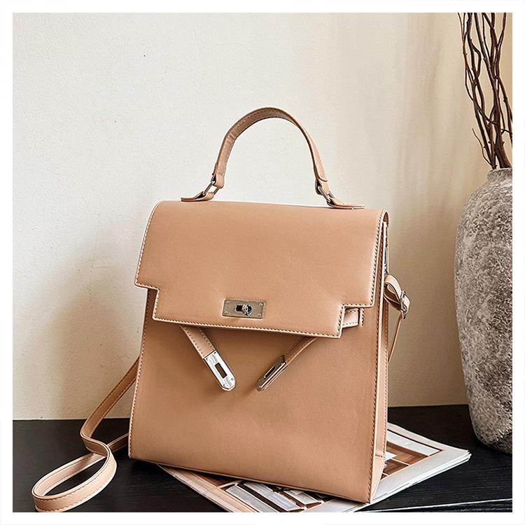 2025 New Fashion Versatile Student Shoulder Bag Large Capacity Casual Portable Crossbody Bag Premium Sense Backpack Bag