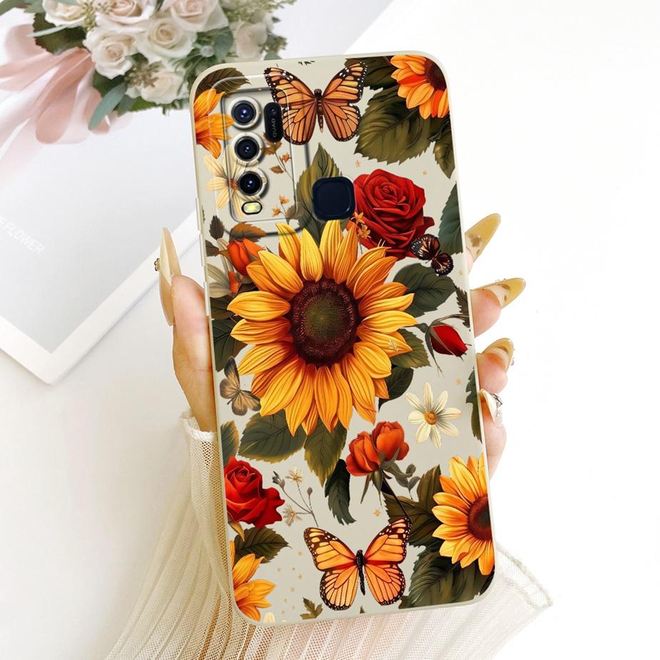 For Vivo Y30 Y50 Case 1935 1938 Cute Cat Duck Cartoon Cover Soft TPU Phone Cases For Vivo Y50 Y 30 VivoY30 VvioY50 Fundas Bumper