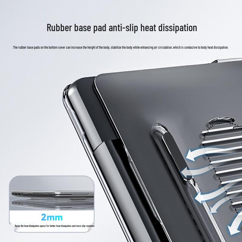 Jichuan Huawei MateBook 14 2024 Laptop Protective Crystal Case