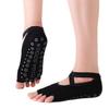 Fashion Solid Color Female Cross Straps Ballet Open Toe Floor Socks Silicone Non-slip Yoga Socks