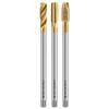 Tiangong Titanium-Plated High-Speed Steel Taps with Cobalt-Plated Straight Grooves for Stainless Steel.