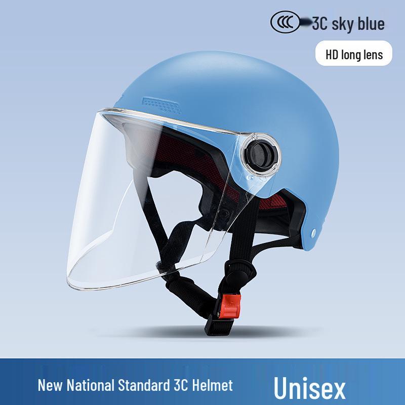 3C Certified Retro Summer Helmet – Lightweight, Breathable, All-Season Half Helmet for Men and Women