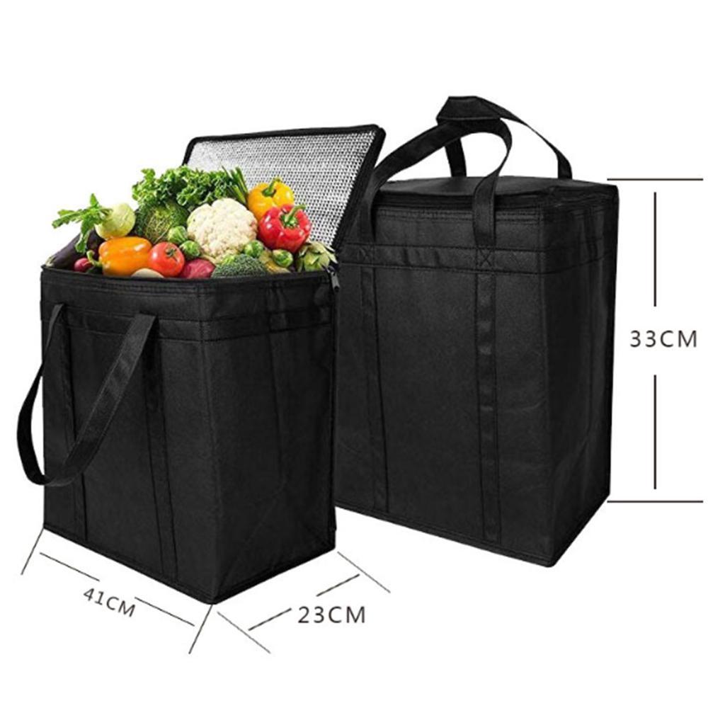 Bag Reusable Grocery Bag Thermal Cooler Food Picnic Bag Tote High Quality