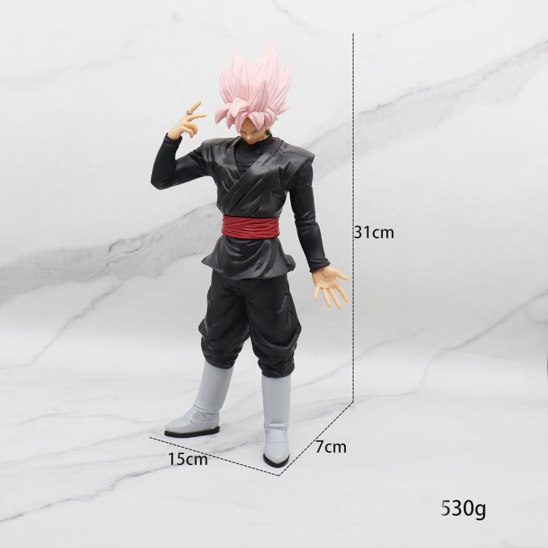 

Anime Dragon Ball Son Goku Anime Action Figure Model Gifts Collectible Figurines for Kids Size 33CM 31CM белый