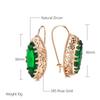 Heart-Shaped Zircon Earrings in 585 Rose Gold – Fashionable, Elegant, and In Stock