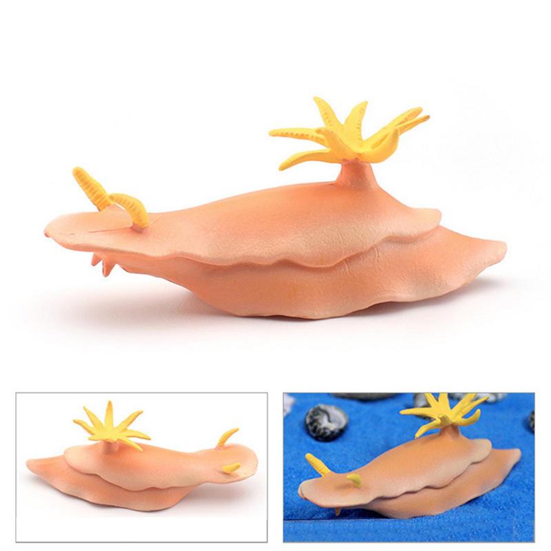 Simulated Marine Animal Model, Sea Rabbit/squid/green Spotted Squid Sea Marine Animal Model Bath Toys Tabletop Static Model Toy