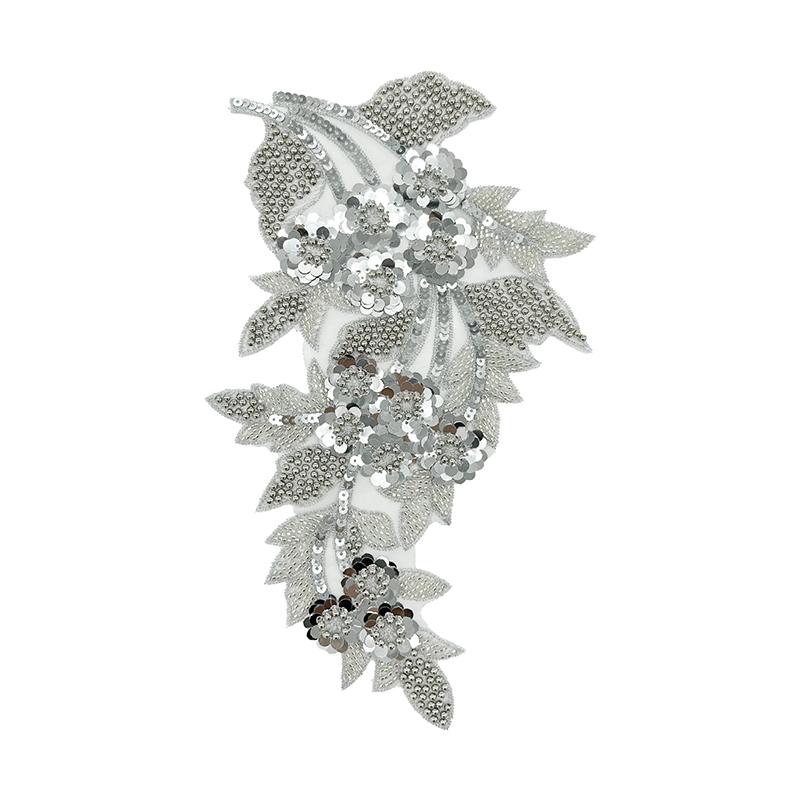 

1 шт. Мереживний сценічний костюм Сітчастий Вечірній Вишивка Квітка DIY Аксесуари для сукні Аксесуари для одягу Доступно кілька варіантів