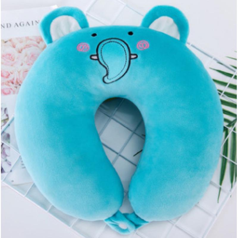 Animal Cartoon U-shaped Pillow - Cute Souvenir Gift for Kindergarten or Birthday