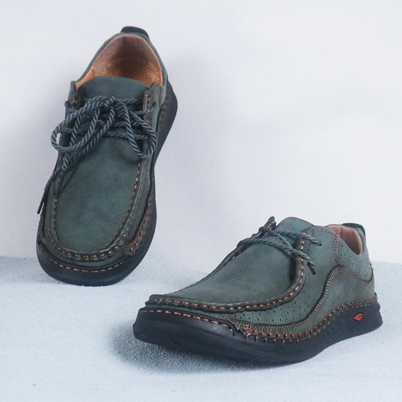 

Fashion 2025 Men s Leather Oxford Dress Shoes Business Casual Lace-Up Formal Footwear Male Comfortable Footwear Breathable Brand Flats 48