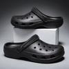Hole Shoes Large Size Slippers Autumn and Winter Bag Head Shoelaces Heel Large Size Slippers Sandals