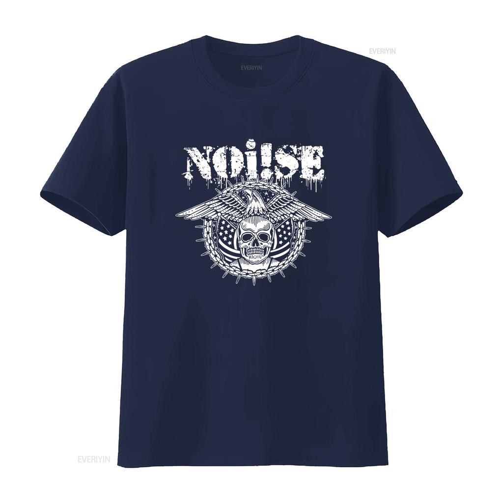 Noise Eagle Skull T Shirt Next Level Apparel XL Skinhead Oi Punk Skins Style Bold Design for Edgy Fashion vintage Washed