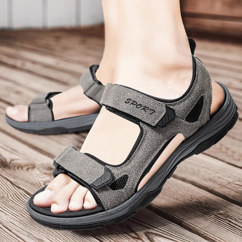 40-46 Summer Mens Fashionable Lightweight Outdoor Beach Shoes Casual Sandals Slippers