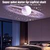 1PC Astronaut Galaxy Projection Night Light 360 °Adjustable Starry Sky Atmosphere Lamp for Ceiling Bedroom Decor Birthday Gift